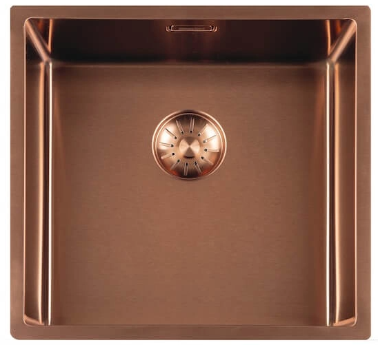 Inlay sink/faucet/dekton
