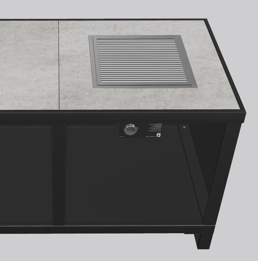 One-Q inbouw systeem (rechts)